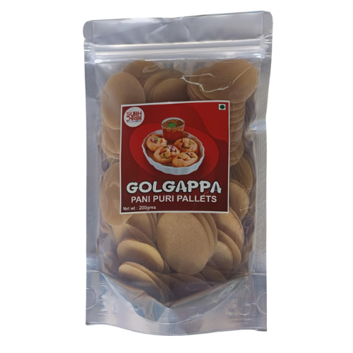 Whole Wheat Pani Poori Pallets