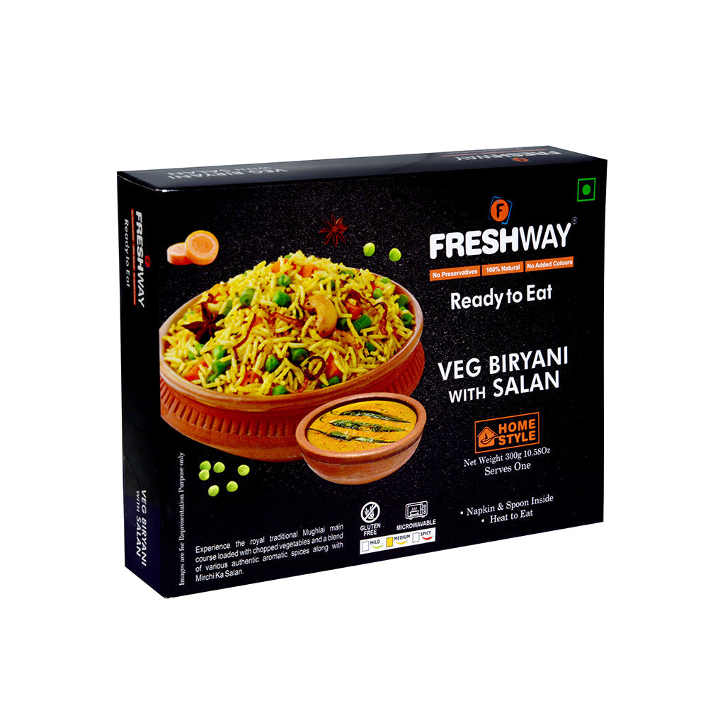 Veg Biryani with Salan