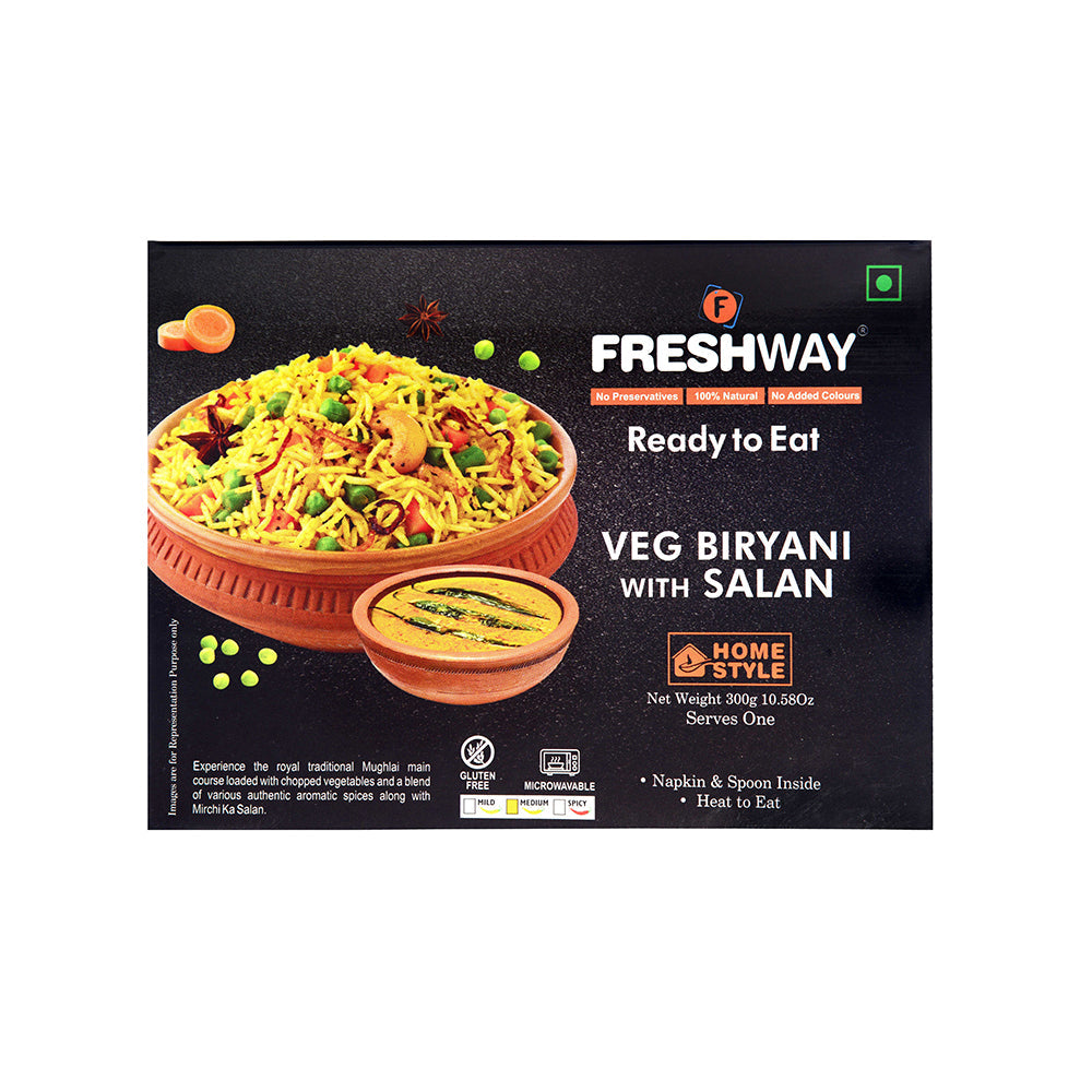 Veg Biryani with Salan