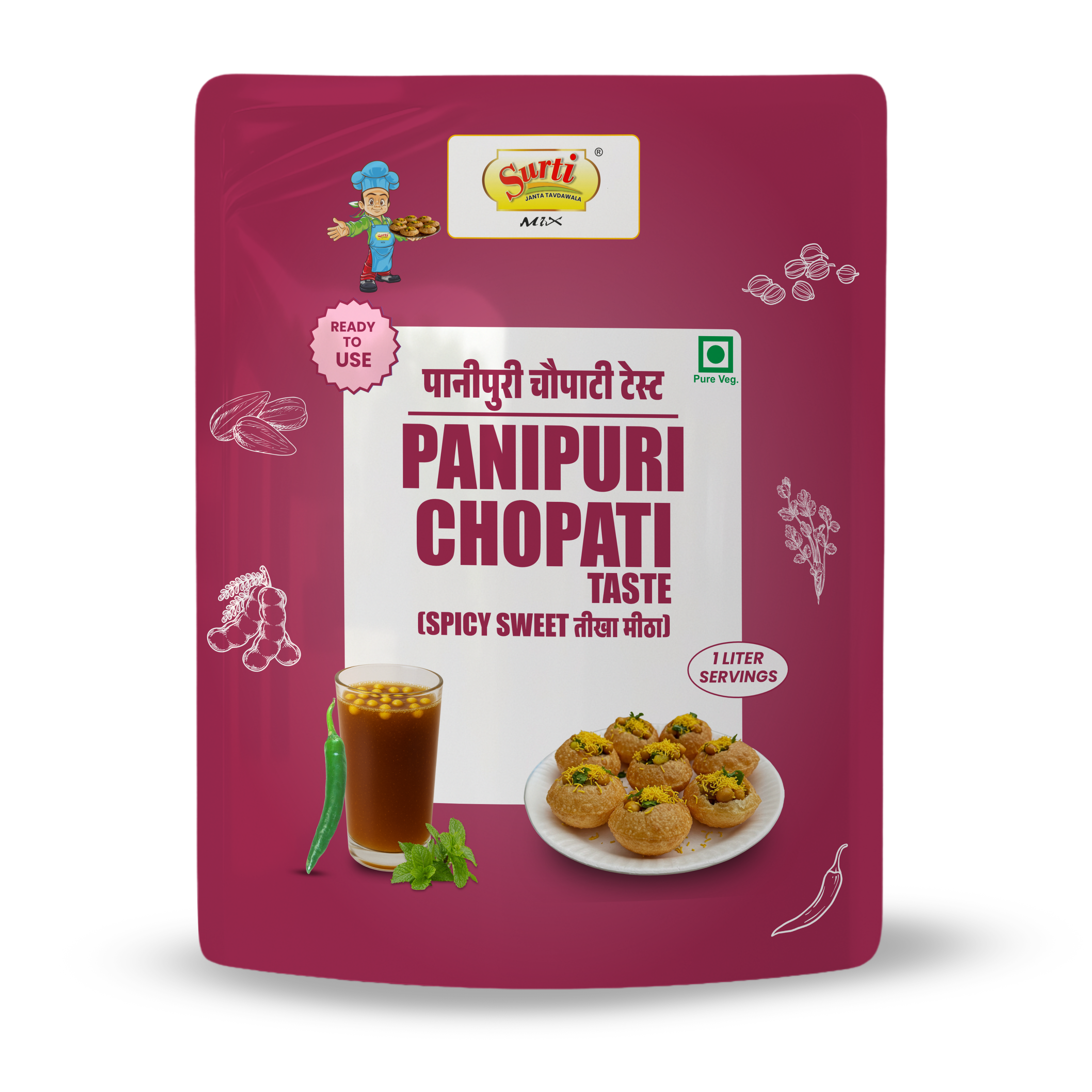 Surtimix PaniPuri   Chopati Taste Mix