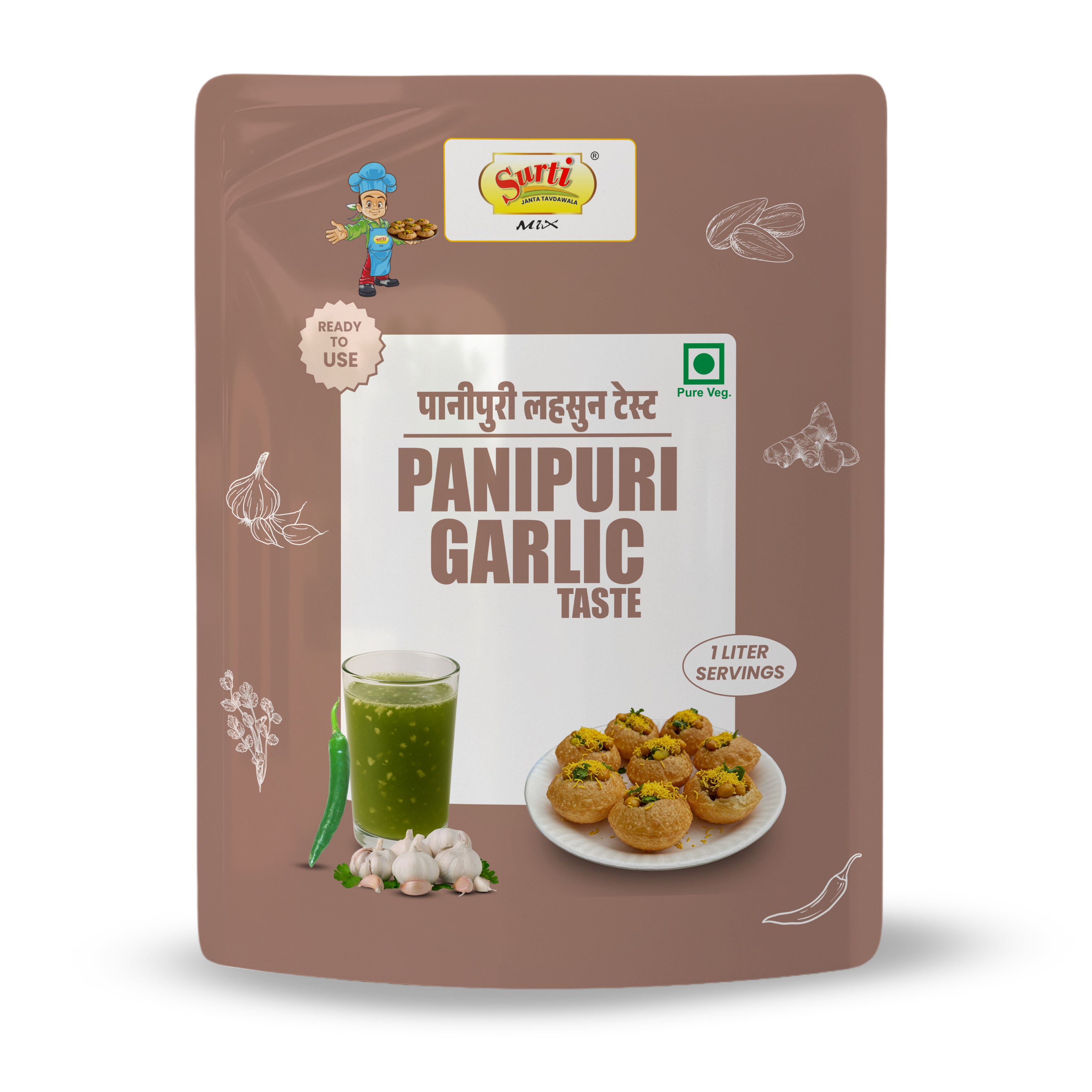 Surtimix PaniPuri Lasun Mix