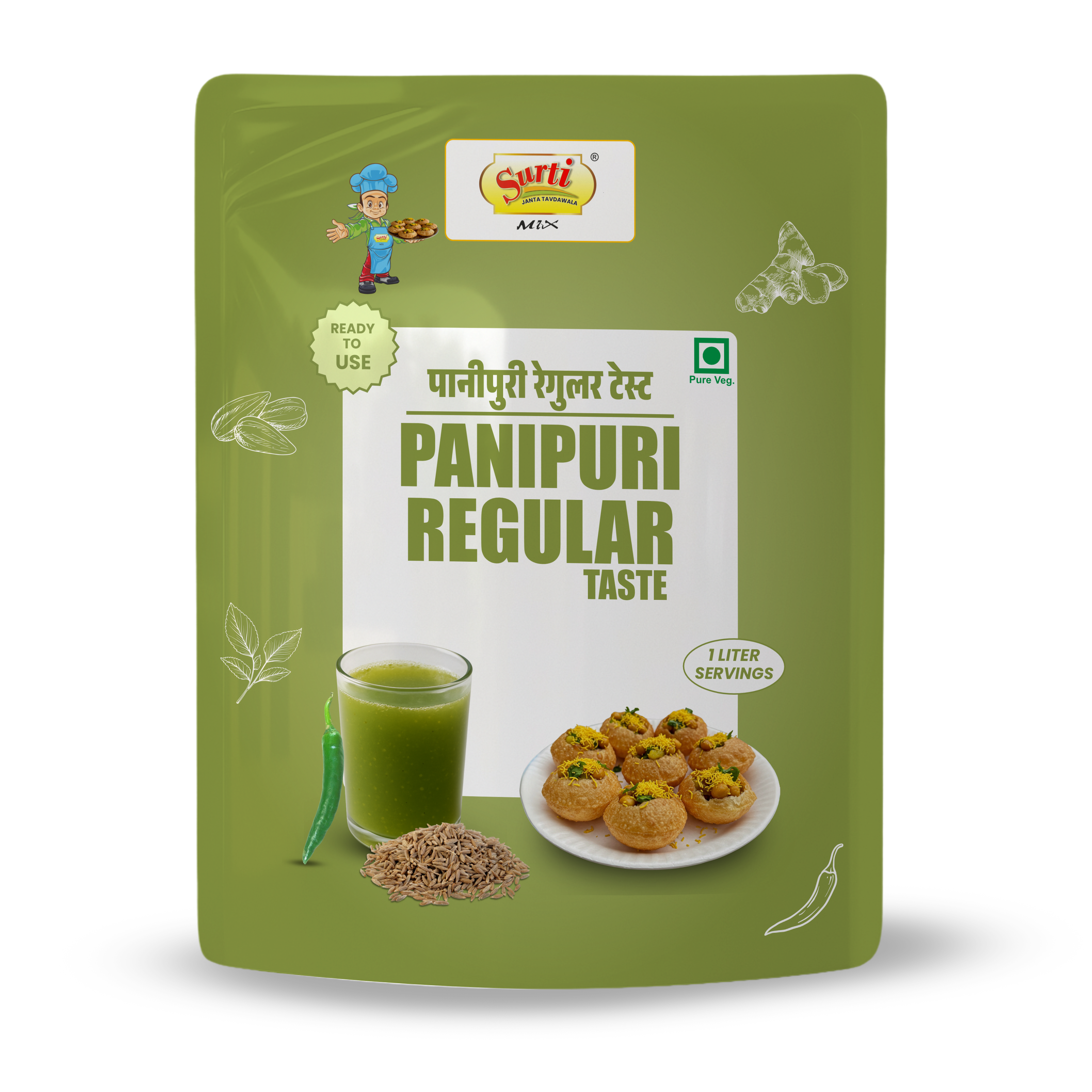 Surtimix PaniPuri  Regular Mix