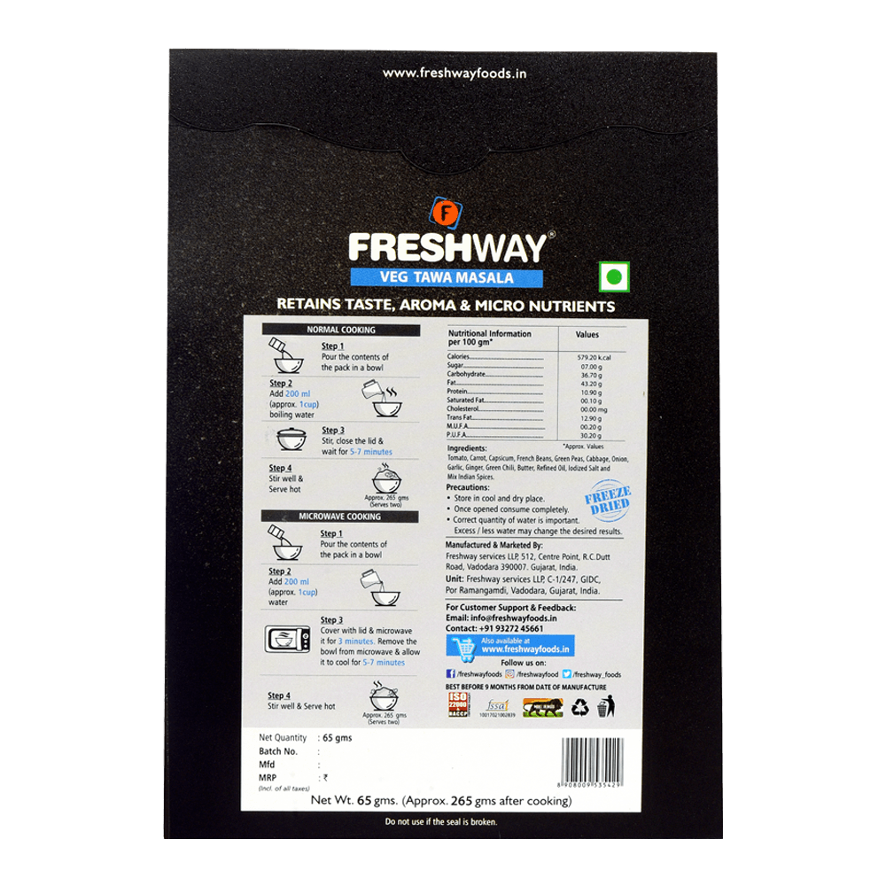 Veg Tawa Masala