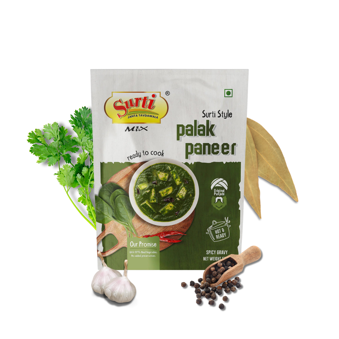 Palak Paneer Punjabi sabji Gravy Masala