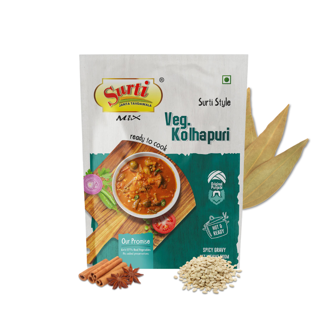 Veg Kolhapuri Gravy Sabji Masala